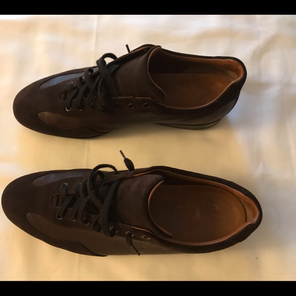 Bally Brown Suede& Leather Sneaker - Picture 11 of 13